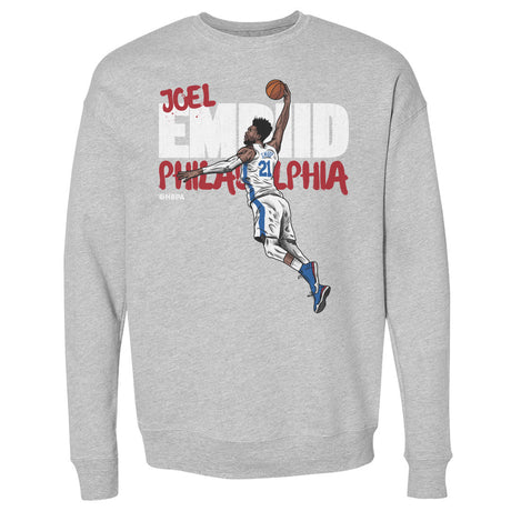 Joel Embiid Men's Crewneck Sweatshirt | 500 LEVEL