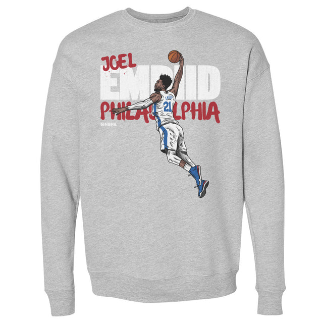 Joel Embiid Men's Crewneck Sweatshirt | 500 LEVEL