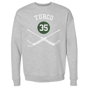 Marty Turco Men's Crewneck Sweatshirt | 500 LEVEL