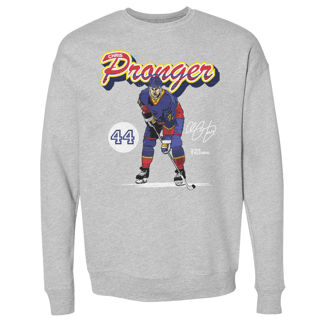 Chris Pronger Men&#39;s Crewneck Sweatshirt | 500 LEVEL