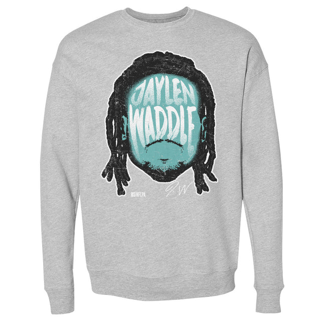 Jaylen Waddle Men's Crewneck Sweatshirt | 500 LEVEL