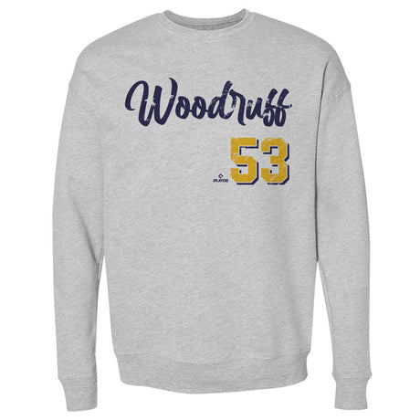 Brandon Woodruff Men's Crewneck Sweatshirt | 500 LEVEL