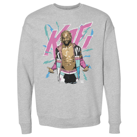 Kofi Kingston Men's Crewneck Sweatshirt | 500 LEVEL