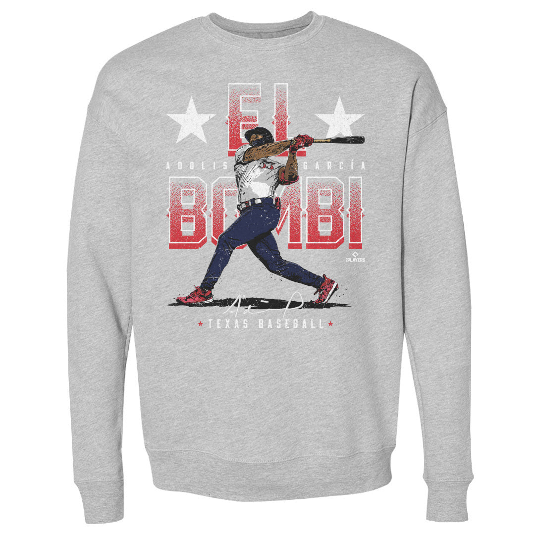 Adolis Garcia Men's Crewneck Sweatshirt | 500 LEVEL