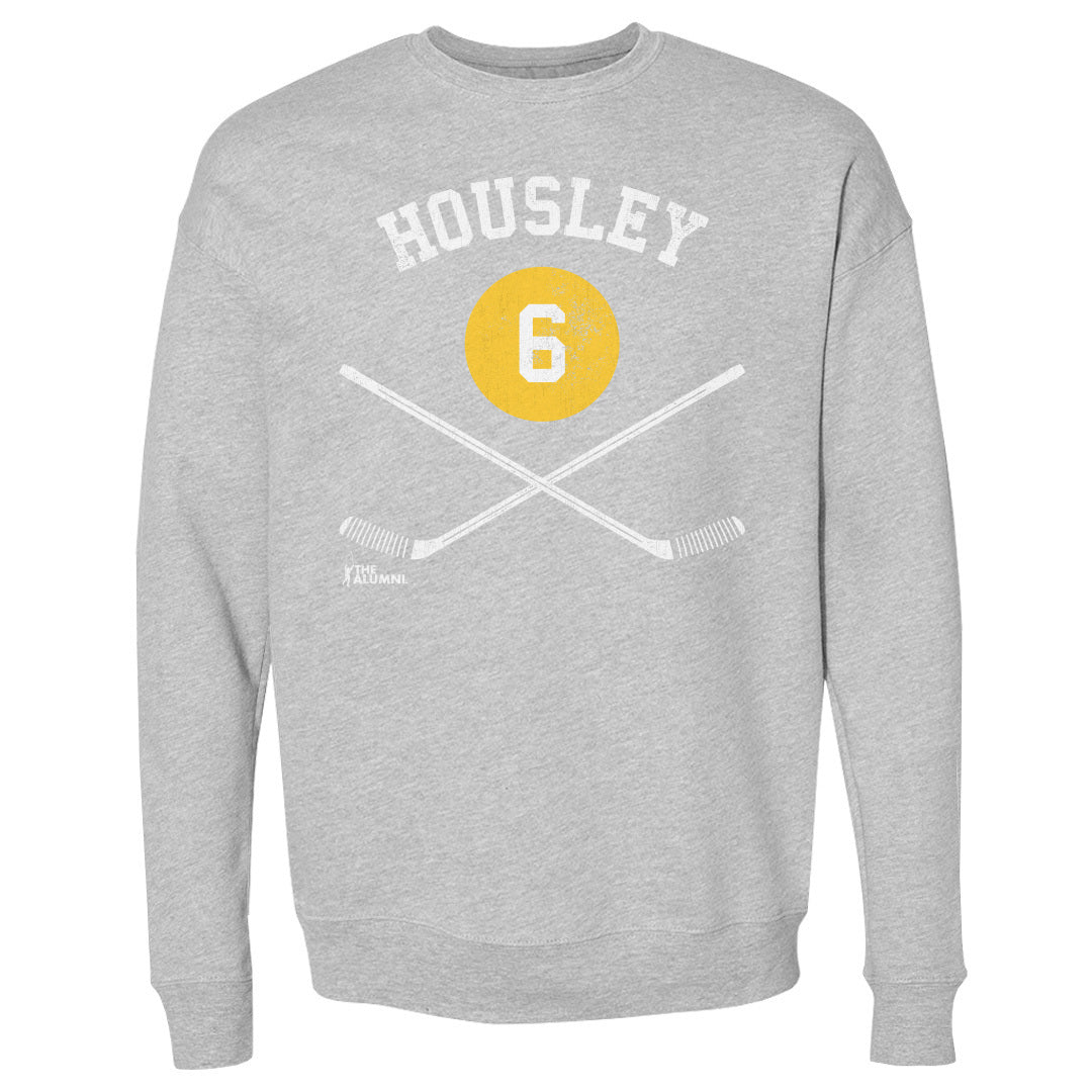 Phil Housley Men&#39;s Crewneck Sweatshirt | 500 LEVEL