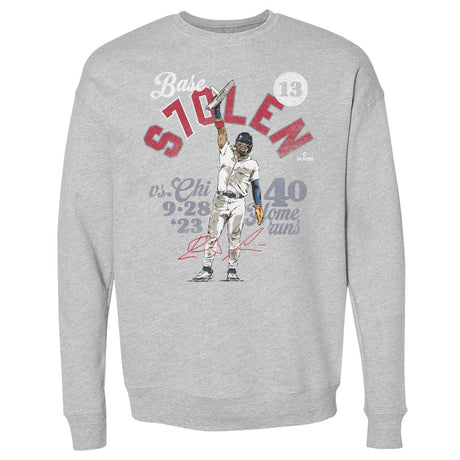 Ronald Acuna Jr. Men's Crewneck Sweatshirt | 500 LEVEL