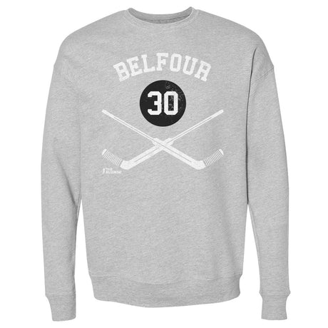 Ed Belfour Men's Crewneck Sweatshirt | 500 LEVEL
