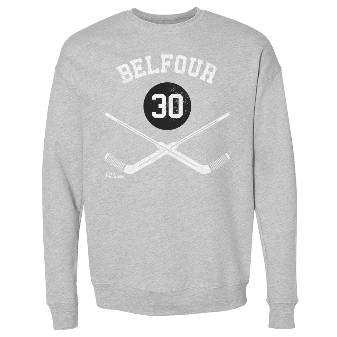 Ed Belfour Men&#39;s Crewneck Sweatshirt | 500 LEVEL