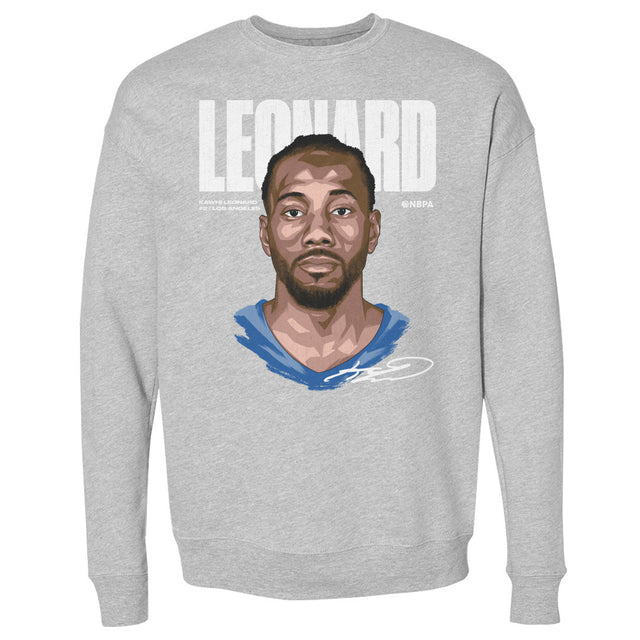 Kawhi Leonard Men's Crewneck Sweatshirt | 500 LEVEL
