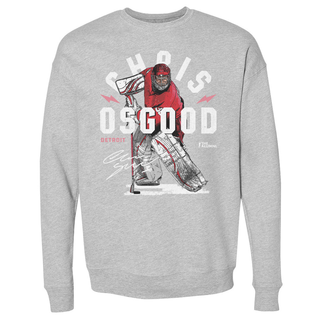 Chris Osgood Men's Crewneck Sweatshirt | 500 LEVEL