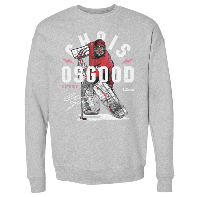 Chris Osgood Men's Crewneck Sweatshirt | 500 LEVEL