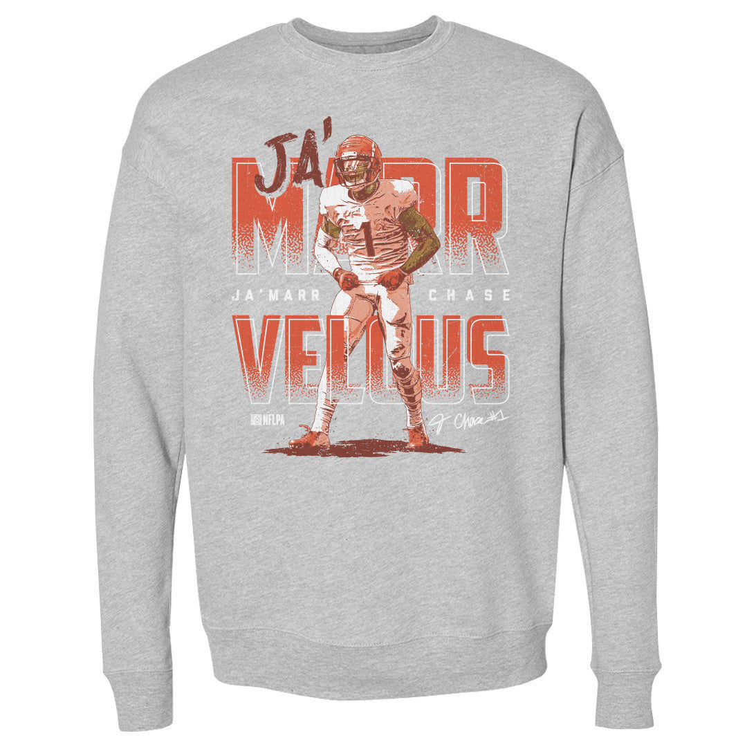 Ja'Marr Chase Men's Crewneck Sweatshirt | 500 LEVEL