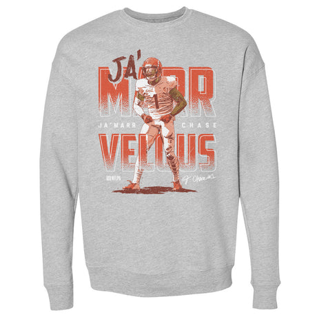 Ja'Marr Chase Men's Crewneck Sweatshirt | 500 LEVEL