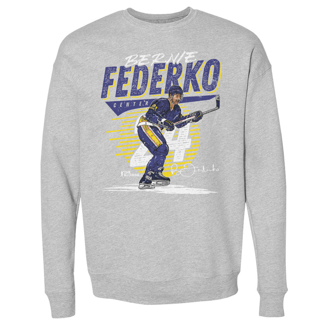Bernie Federko Men's Crewneck Sweatshirt | 500 LEVEL