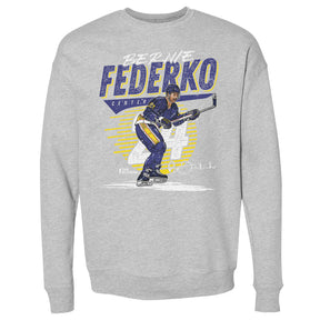 Bernie Federko Men's Crewneck Sweatshirt | 500 LEVEL