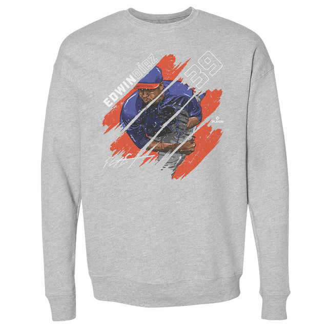 Edwin Diaz Men's Crewneck Sweatshirt | 500 LEVEL