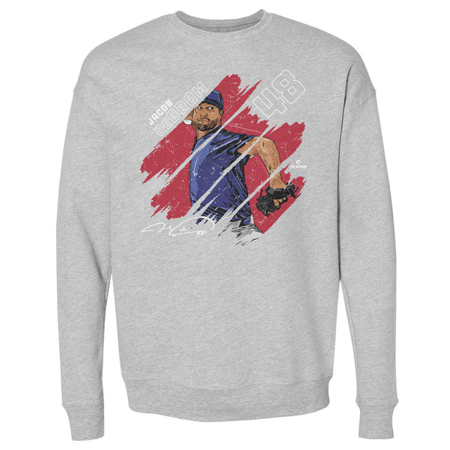 Jacob deGrom Men's Crewneck Sweatshirt | 500 LEVEL