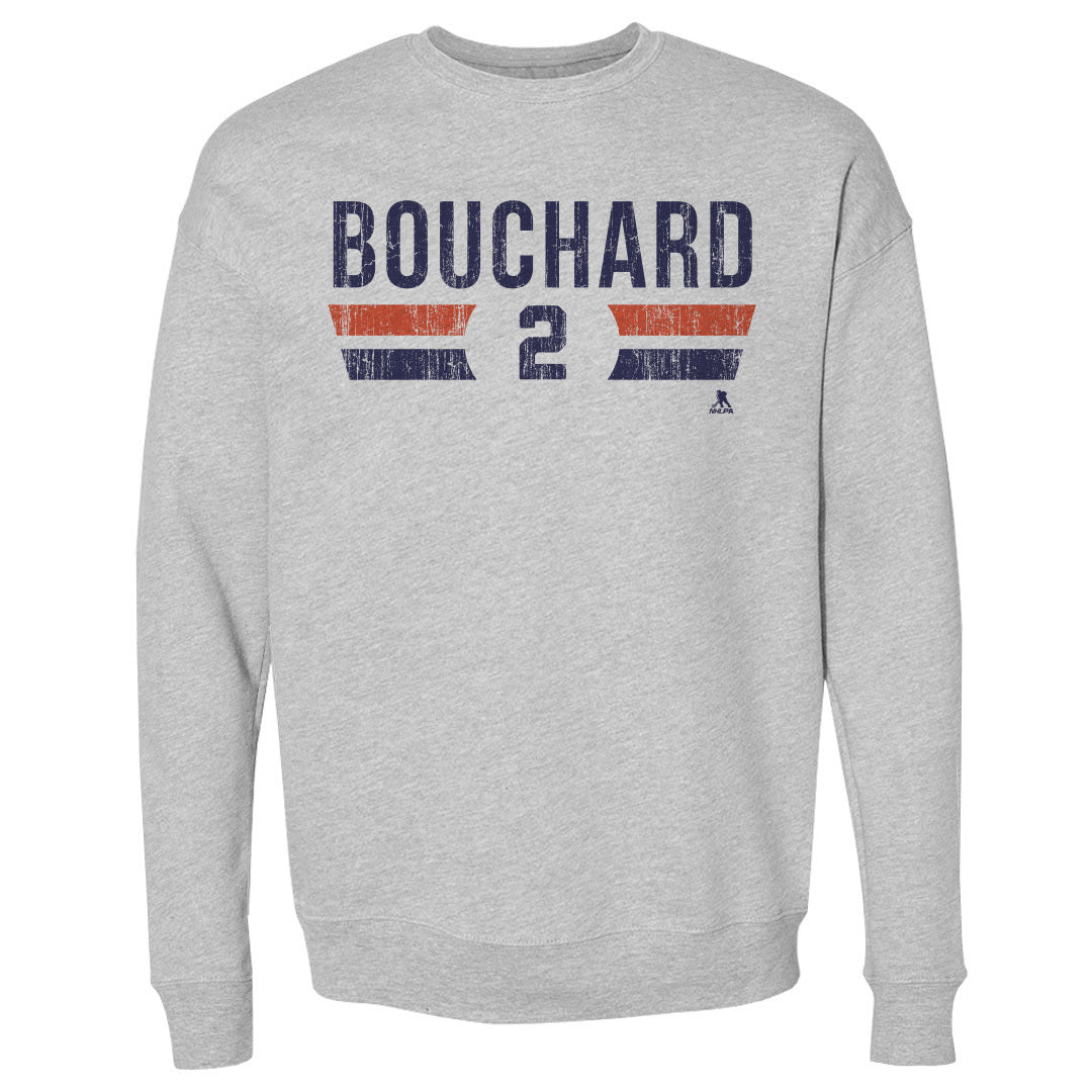 Evan Bouchard Men&#39;s Crewneck Sweatshirt | 500 LEVEL