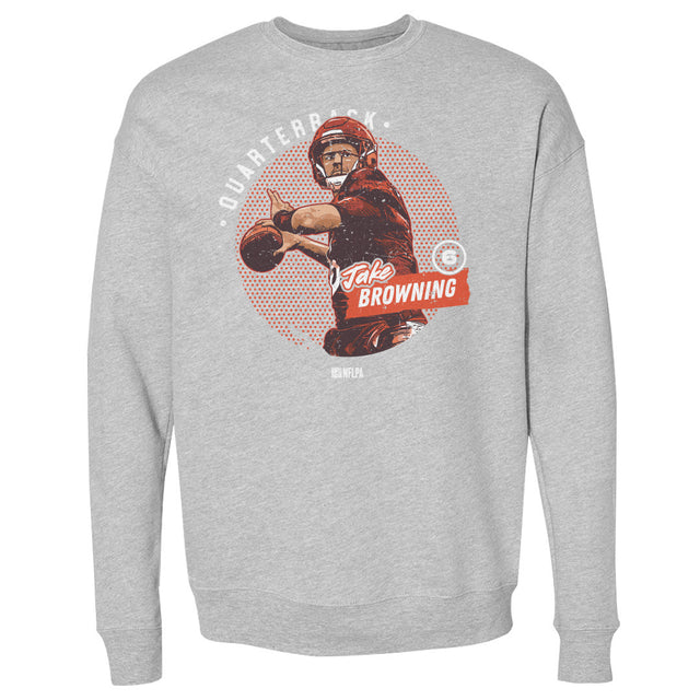 Jake Browning Men's Crewneck Sweatshirt | 500 LEVEL