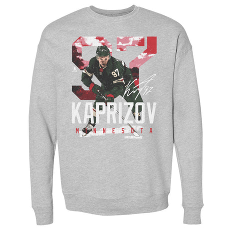 Kirill Kaprizov Men's Crewneck Sweatshirt | 500 LEVEL