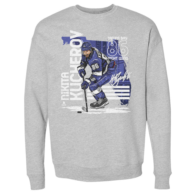 Nikita Kucherov Men's Crewneck Sweatshirt | 500 LEVEL