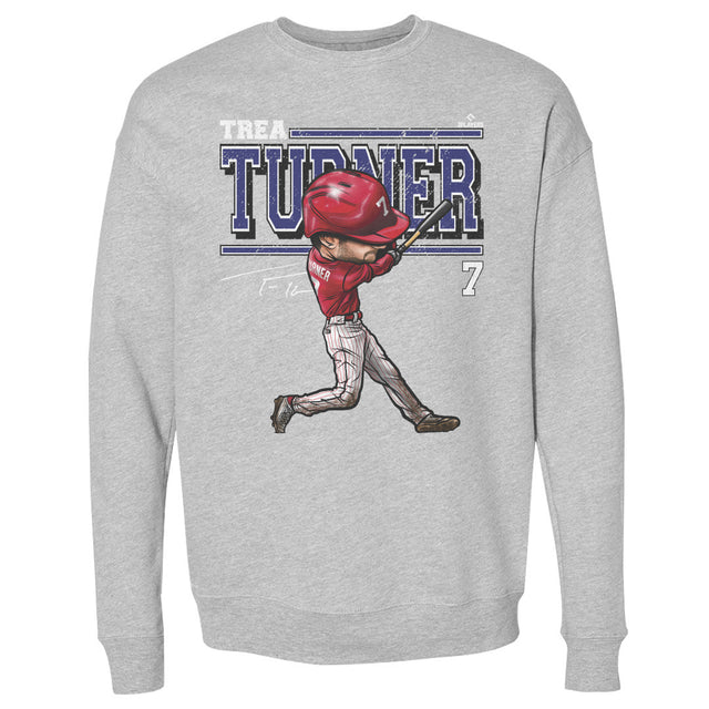Trea Turner Men's Crewneck Sweatshirt | 500 LEVEL