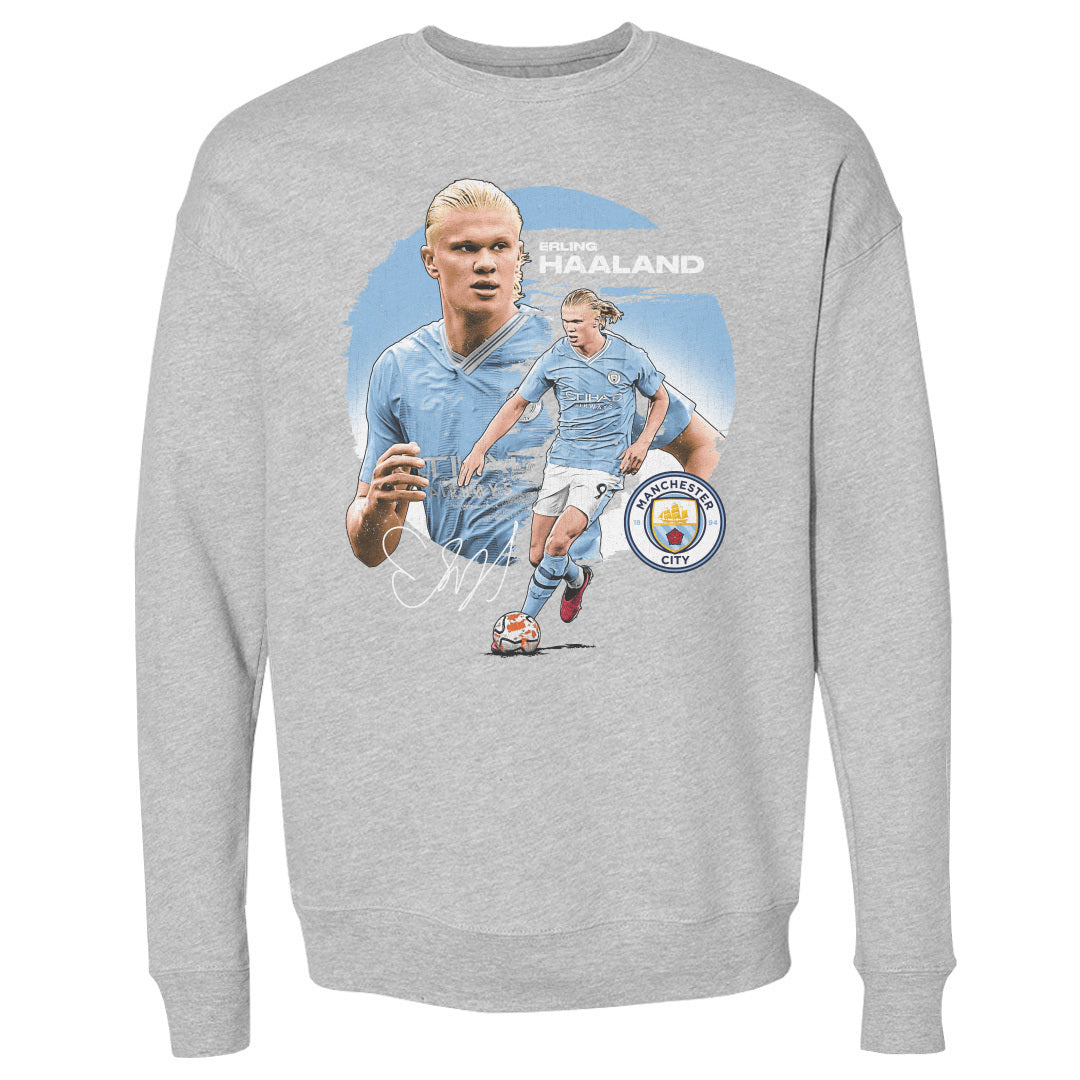 Erling Haaland Men's Crewneck Sweatshirt | 500 LEVEL
