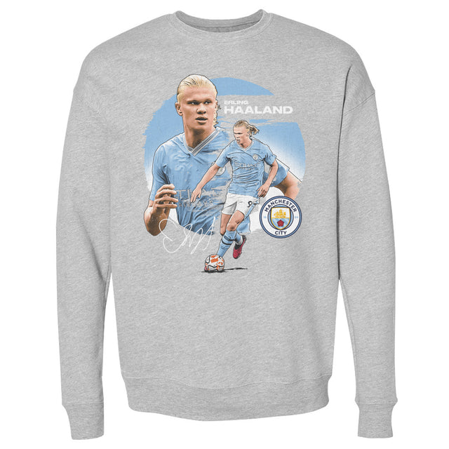 Erling Haaland Men's Crewneck Sweatshirt | 500 LEVEL
