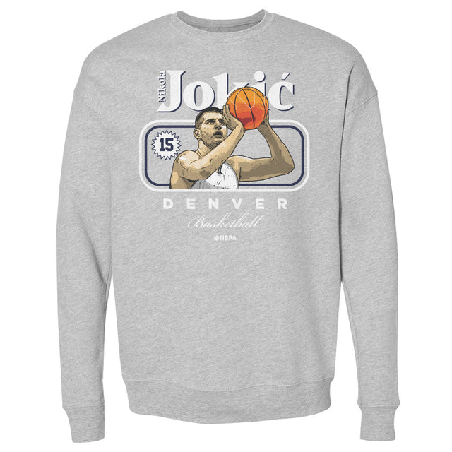 Nikola Jokic Men's Crewneck Sweatshirt | 500 LEVEL