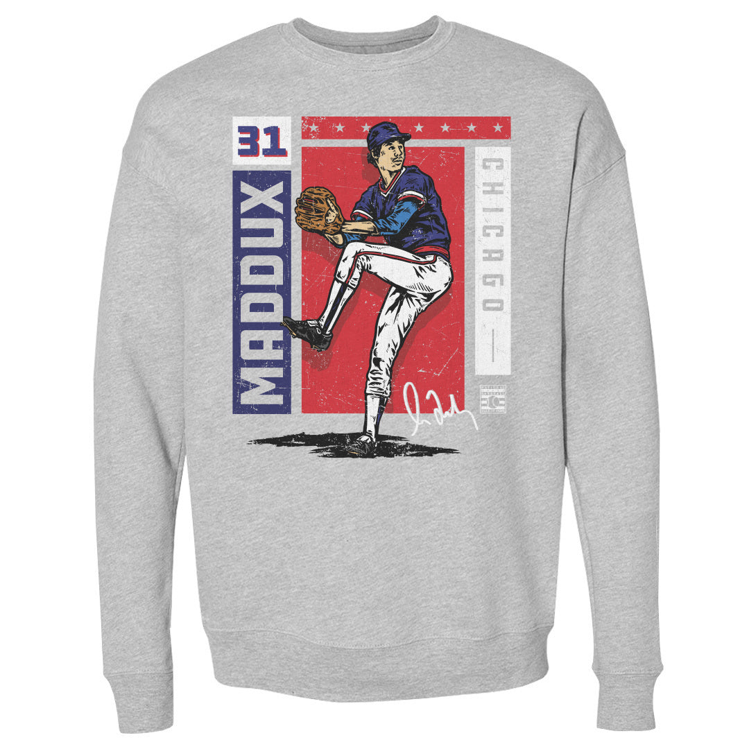 Greg Maddux Men's Crewneck Sweatshirt | 500 LEVEL
