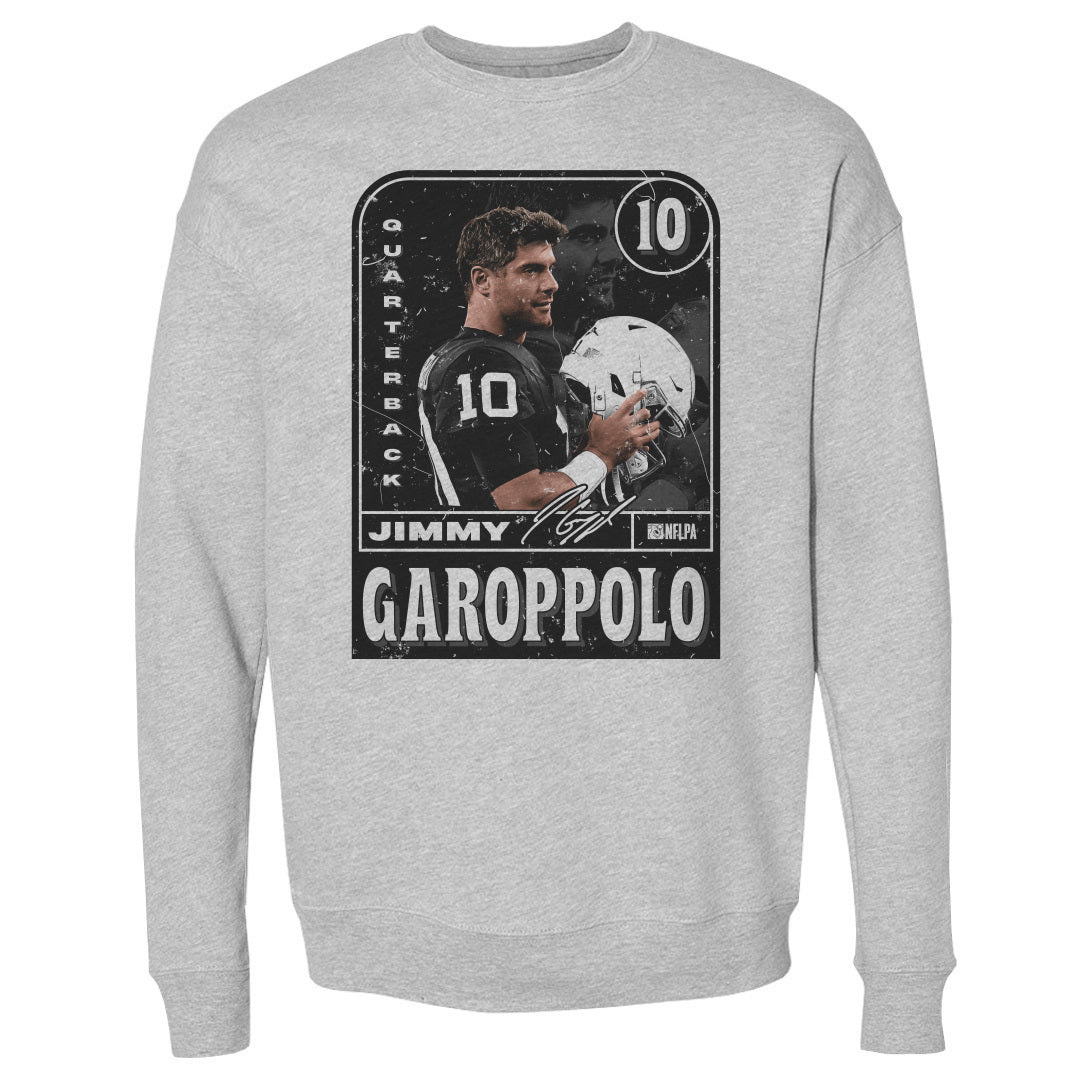Jimmy Garoppolo Men&#39;s Crewneck Sweatshirt | 500 LEVEL