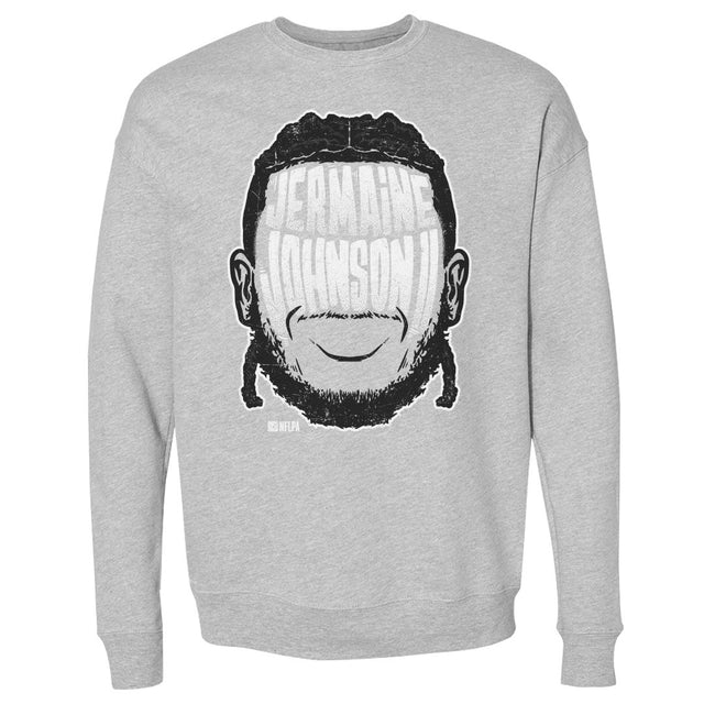 Jermaine Johnson II Men's Crewneck Sweatshirt | 500 LEVEL