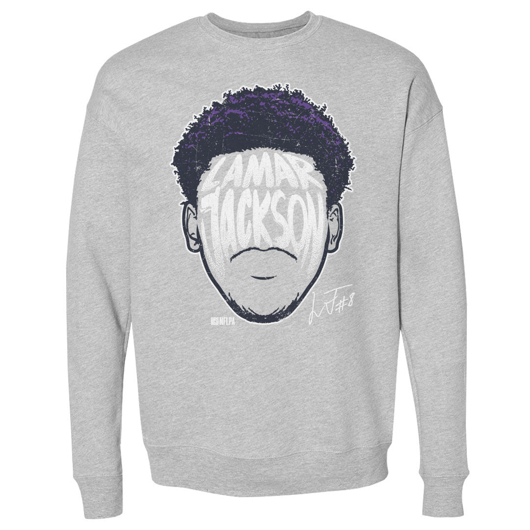 Lamar Jackson Men's Crewneck Sweatshirt | 500 LEVEL