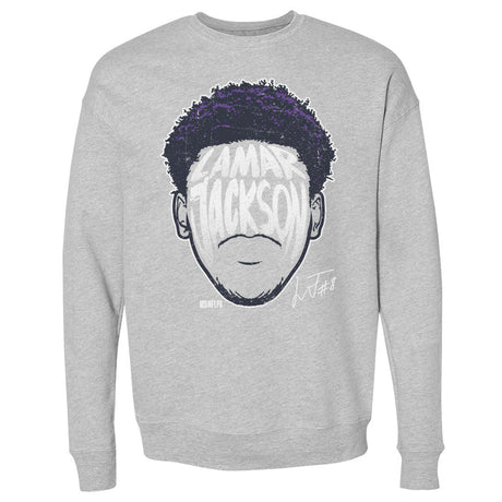 Lamar Jackson Men's Crewneck Sweatshirt | 500 LEVEL