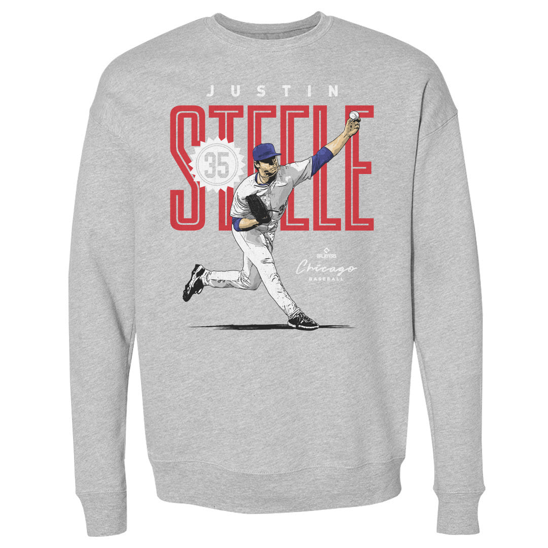 Justin Steele Men's Crewneck Sweatshirt | 500 LEVEL