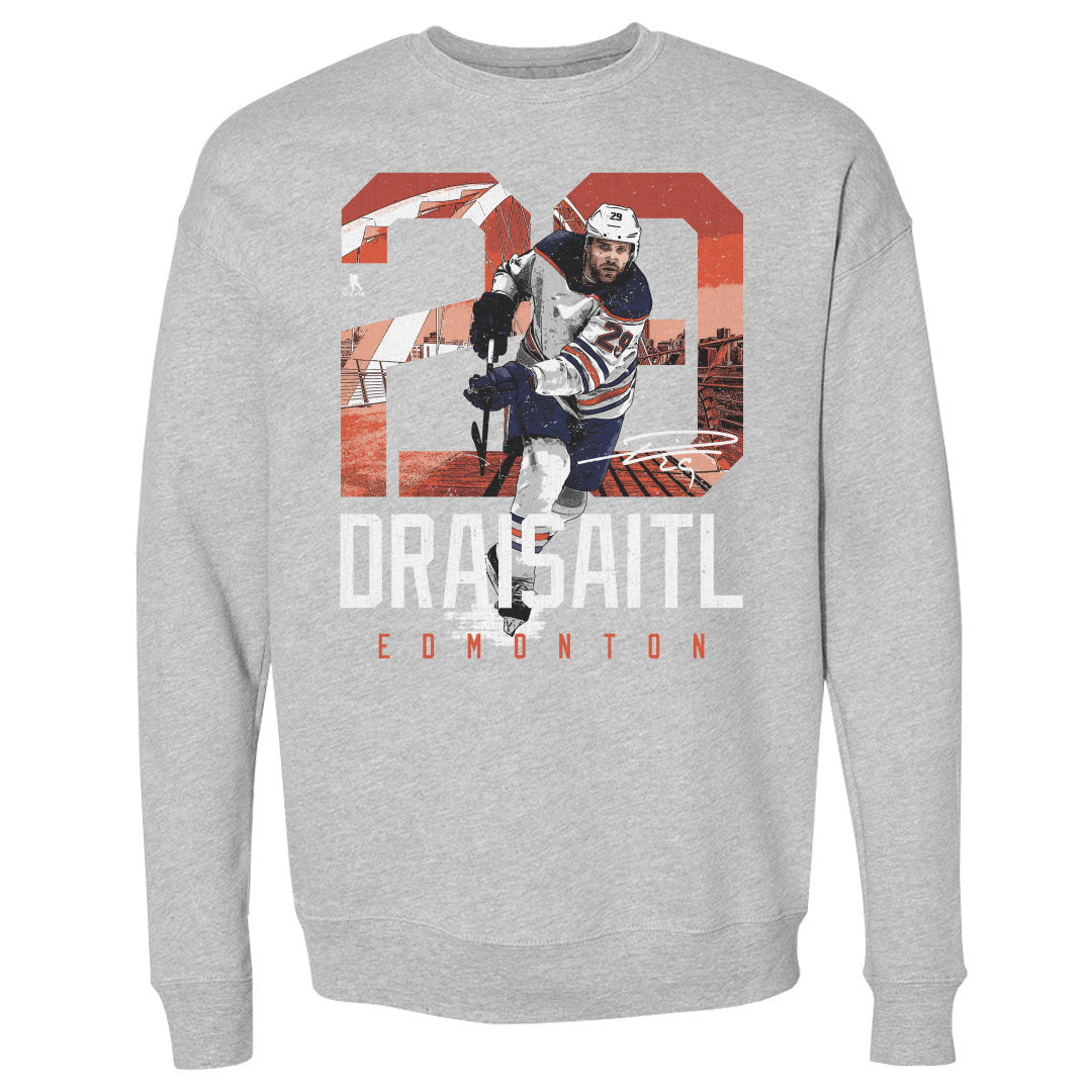 Leon Draisaitl Men&#39;s Crewneck Sweatshirt | 500 LEVEL
