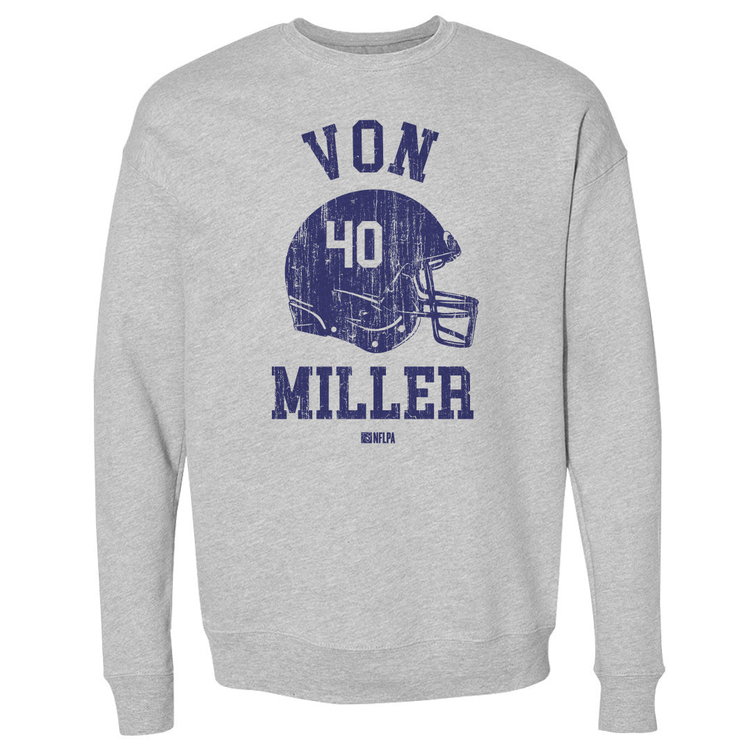 Von Miller Men&#39;s Crewneck Sweatshirt | 500 LEVEL