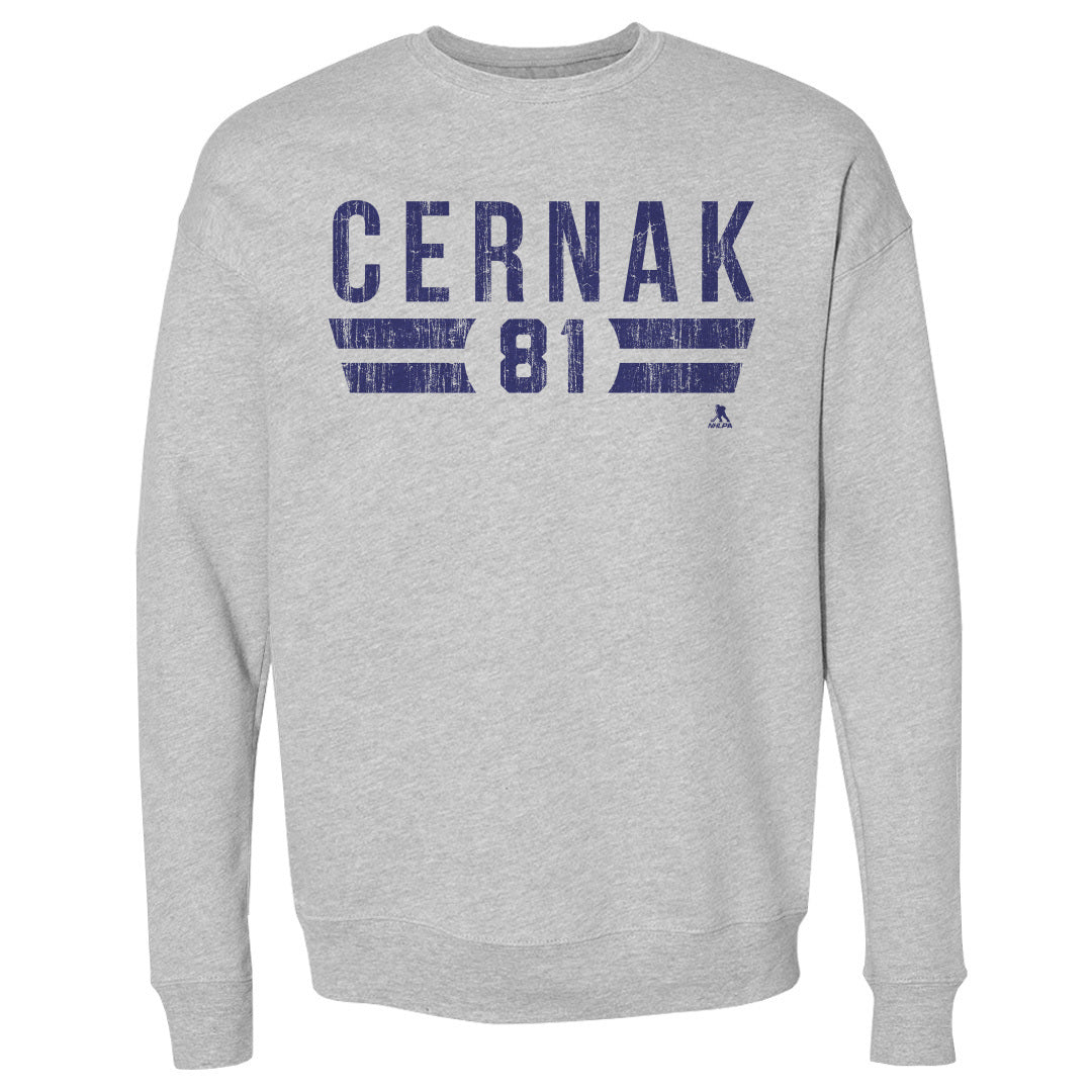 Erik Cernak Men&#39;s Crewneck Sweatshirt | 500 LEVEL