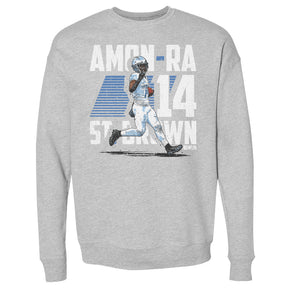 Amon-Ra St. Brown Men's Crewneck Sweatshirt | 500 LEVEL