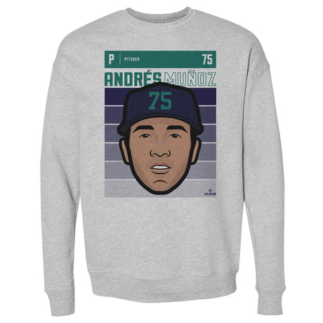 Andres Munoz Men's Crewneck Sweatshirt | 500 LEVEL