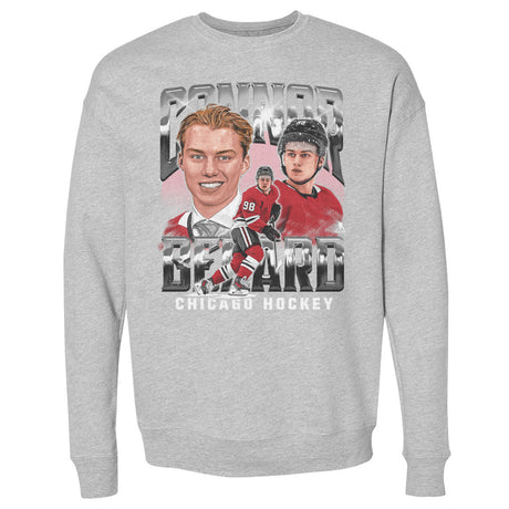 Connor Bedard Men's Crewneck Sweatshirt | 500 LEVEL
