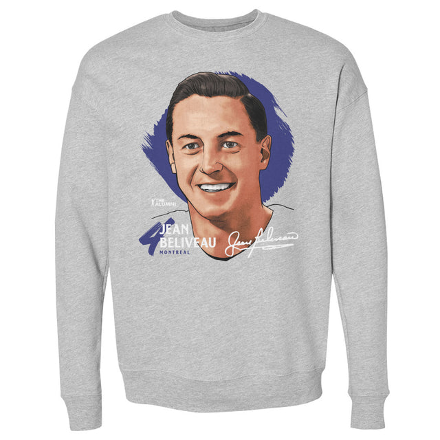 Jean Beliveau Men's Crewneck Sweatshirt | 500 LEVEL