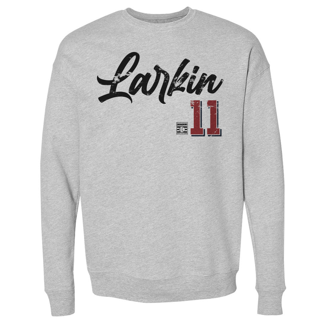 Barry Larkin Men&#39;s Crewneck Sweatshirt | 500 LEVEL