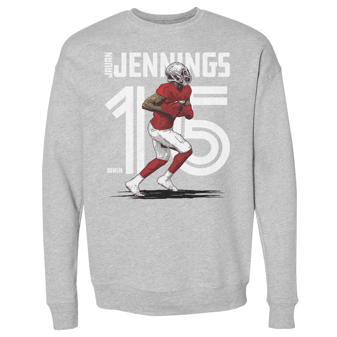 Jauan Jennings Men's Crewneck Sweatshirt | 500 LEVEL