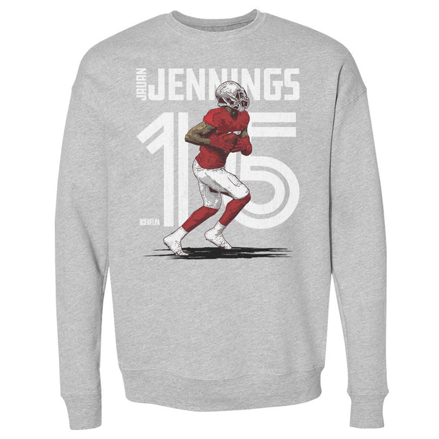 Jauan Jennings Men's Crewneck Sweatshirt | 500 LEVEL