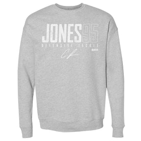 Chris Jones Men's Crewneck Sweatshirt | 500 LEVEL