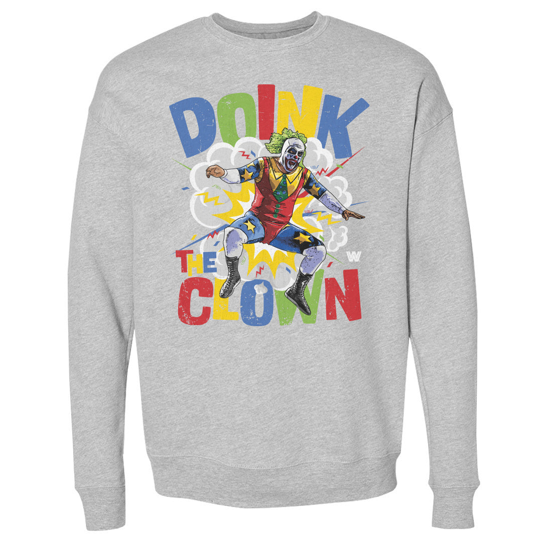 Doink The Clown Men's Crewneck Sweatshirt | 500 LEVEL
