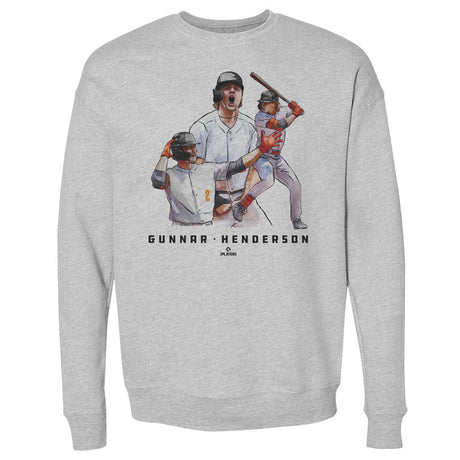 Gunnar Henderson Men's Crewneck Sweatshirt | 500 LEVEL