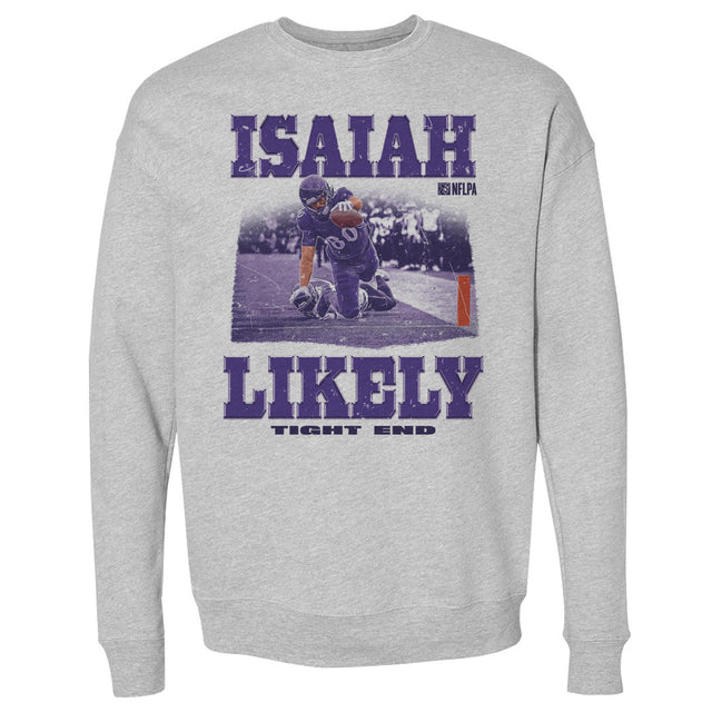 Isaiah Likely Men's Crewneck Sweatshirt | 500 LEVEL