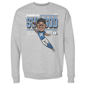 Amon-Ra St. Brown Men's Crewneck Sweatshirt | 500 LEVEL